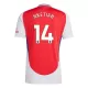 Arsenal Nketiah 14 Heimtrikot 24/25 für Herren