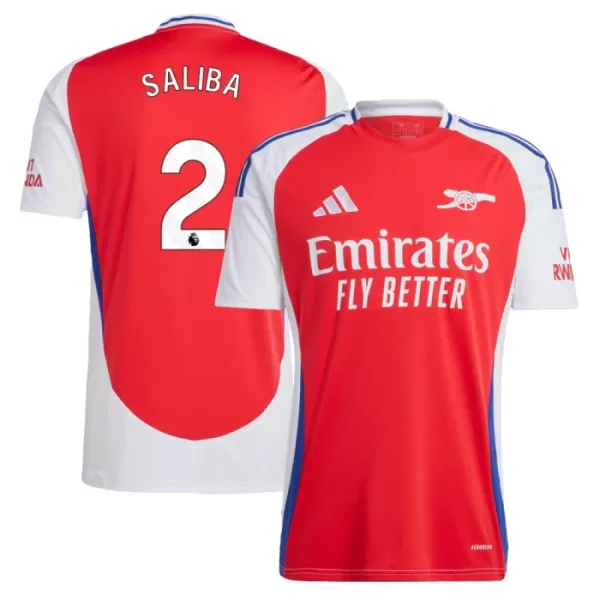 Arsenal Saliba 2 Heimtrikot 24/25 für Herren