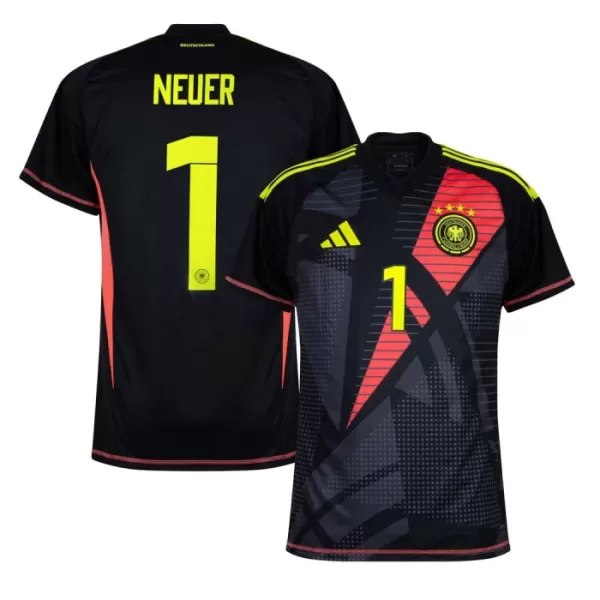 Deutschland Manuel Neuer 1 Torwart Heimtrikot Euro 2024 für Herren