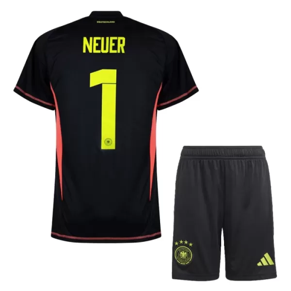 Deutschland Manuel Neuer 1 Torwart Heimtrikot Euro 2024 für Kinder