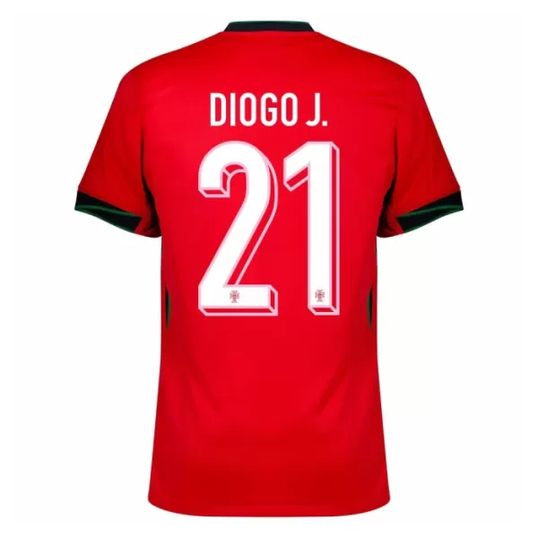 Portugal Diogo Jota 21 Heimtrikot Euro 2024 für Herren