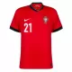 Portugal Diogo Jota 21 Heimtrikot Euro 2024 für Herren