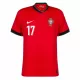 Portugal Rafael Leão 17 Heimtrikot Euro 2024 für Herren