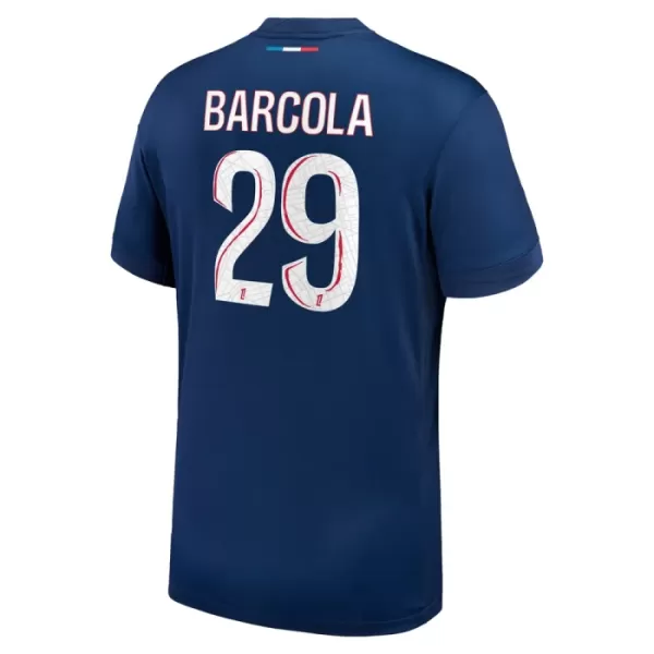 Paris Saint-Germain Bradley Barcola 29 Heimtrikot 24/25 für Herren