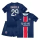 Paris Saint-Germain Bradley Barcola 29 Heimtrikot 24/25 für Kinder