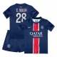 Paris Saint-Germain Carlos Soler 28 Heimtrikot 24/25 für Kinder