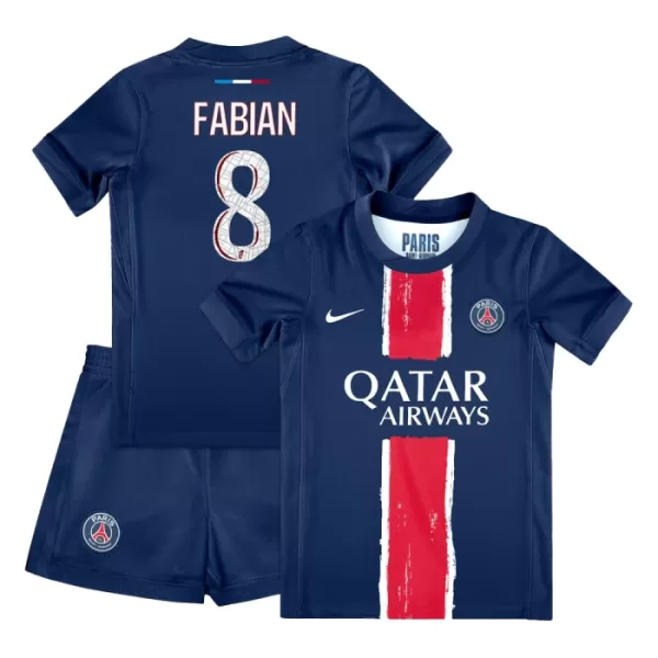 Paris Saint-Germain Fabian Ruiz 8 Heimtrikot 24/25 für Kinder