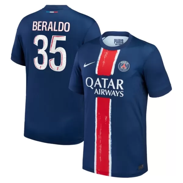 Paris Saint-Germain Lucas Beraldo 35 Heimtrikot 24/25 für Herren