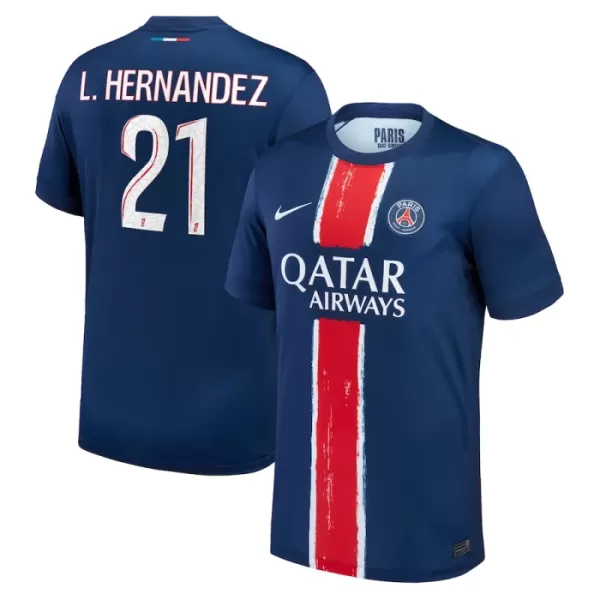 Paris Saint-Germain Lucas Hernandez 21 Heimtrikot 24/25 für Herren