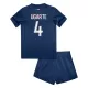 Paris Saint-Germain Manuel Ugarte 4 Heimtrikot 24/25 für Kinder