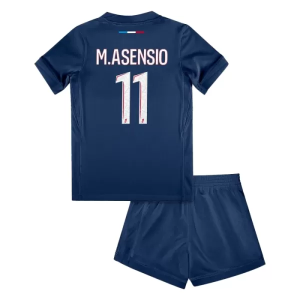 Paris Saint-Germain Marco Asensio 11 Heimtrikot 24/25 für Kinder