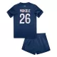 Paris Saint-Germain Nordi Mukiele 26 Heimtrikot 24/25 für Kinder