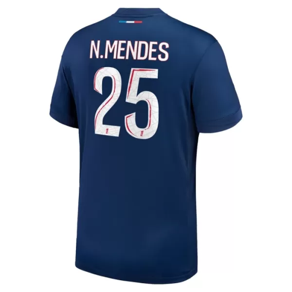 Paris Saint-Germain Nuno Mendes 25 Heimtrikot 24/25 für Herren