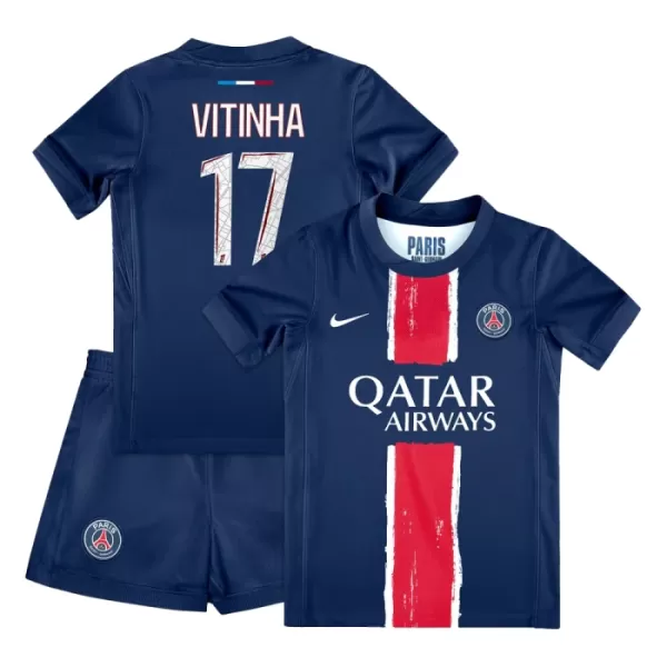 Paris Saint-Germain Vitinha 17 Heimtrikot 24/25 für Kinder