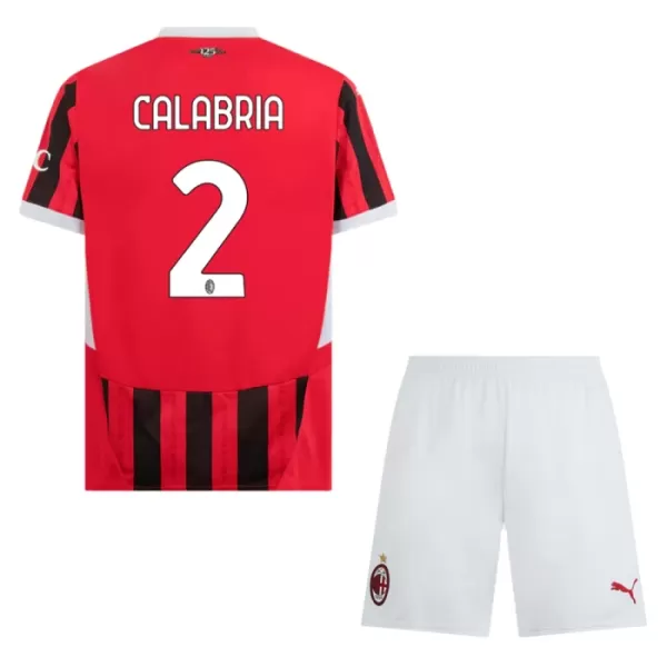 AC Milan Calabria 2 Heimtrikot 24/25 für Kinder