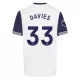 Tottenham Hotspur Alphonso Davies 33 Heimtrikot 24/25 für Herren