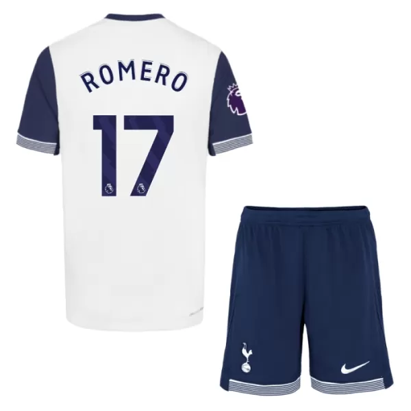 Tottenham Hotspur Cristian Romero 17 Heimtrikot 24/25 für Kinder