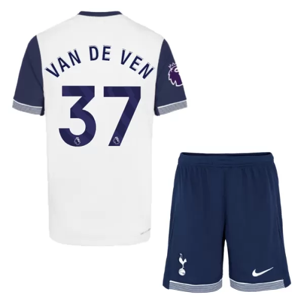 Tottenham Hotspur Van De Ven 37 Heimtrikot 24/25 für Kinder