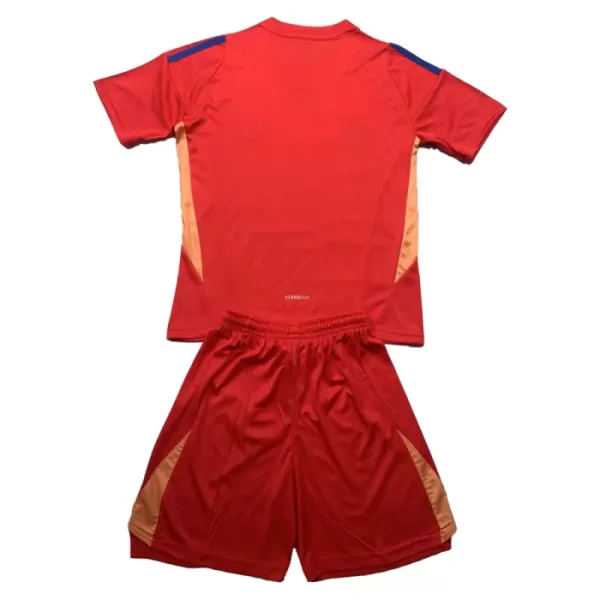 Italien Torwart Trikot Euro 2024 für Kinder Rot