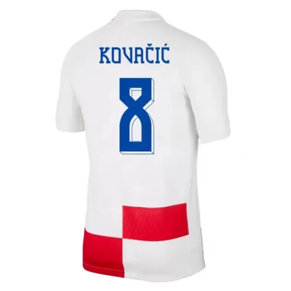 Kroatien Mateo Kovacic 8 Heimtrikot Euro 2024 für Herren