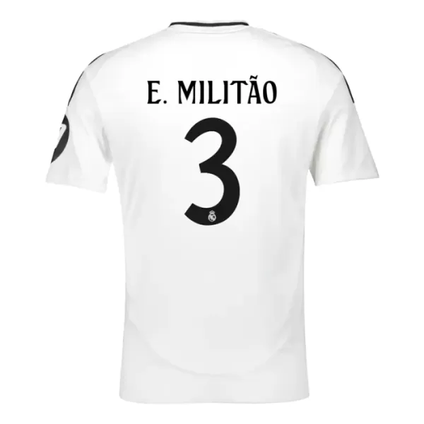 Real Madrid Éder Militão 3 Heimtrikot 24/25 für Herren