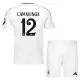 Real Madrid Eduardo Camavinga 12 Heimtrikot 24/25 für Kinder