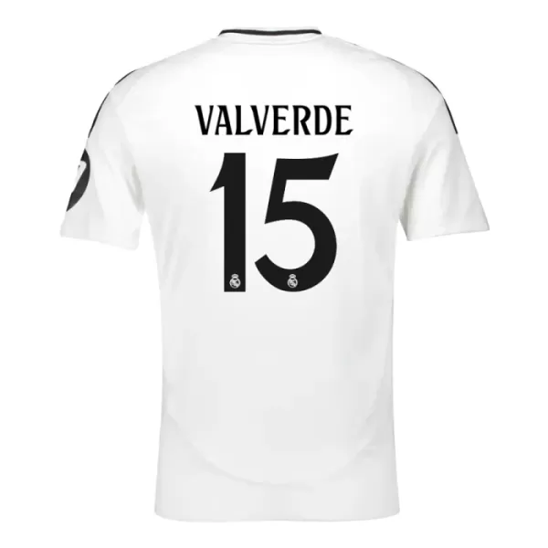 Real Madrid Federico Valverde 15 Heimtrikot 24/25 für Herren