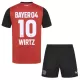 Bayer 04 Leverkusen Florian Wirtz 10 Heimtrikot 24/25 für Kinder