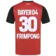 Bayer 04 Leverkusen Jeremie Frimpong 30 Heimtrikot 24/25 für Herren