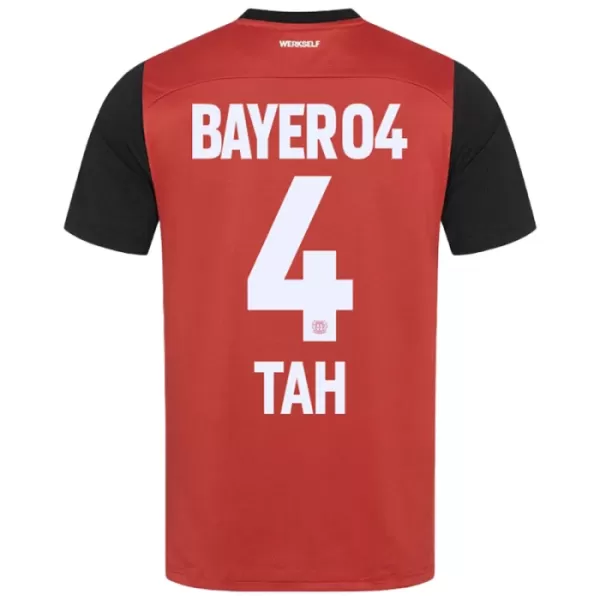 Bayer 04 Leverkusen Jonathan Tah 4 Heimtrikot 24/25 für Herren