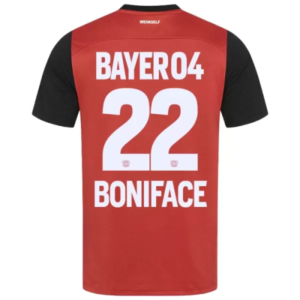 Bayer 04 Leverkusen Victor Boniface 22 Heimtrikot 24/25 für Herren