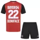 Bayer 04 Leverkusen Victor Boniface 22 Heimtrikot 24/25 für Kinder