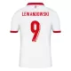 Polen Robert Lewandowski 9 Heimtrikot Euro 2024 für Herren