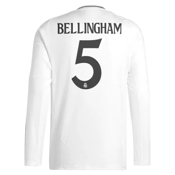 Real Madrid Jude Bellingham 5 Heimtrikot 24/25 Langarm für Herren