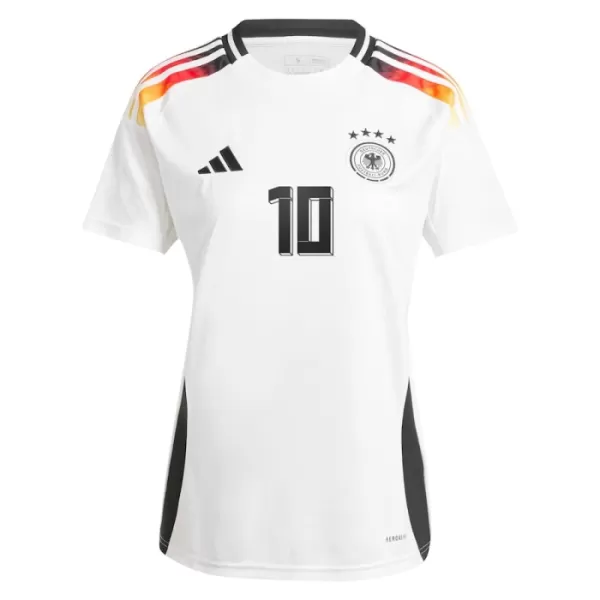 Deutschland Jamal Musiala 10 Heimtrikot Euro 2024 für Damen