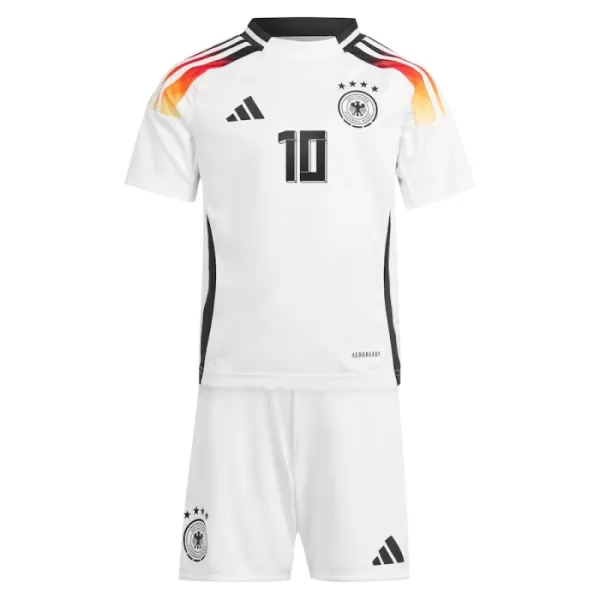 Deutschland Jamal Musiala 10 Heimtrikot Euro 2024 für Kinder