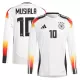 Deutschland Jamal Musiala 10 Heimtrikot Euro 2024 Langarm für Herren