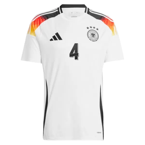 Deutschland Tah 4 Heimtrikot Euro 2024 für Herren