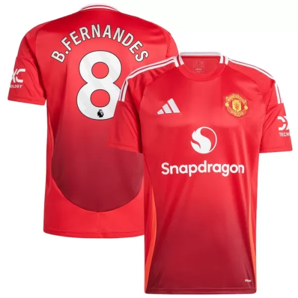 Manchester United Bruno Fernandes 8 Heimtrikot 24/25 für Herren