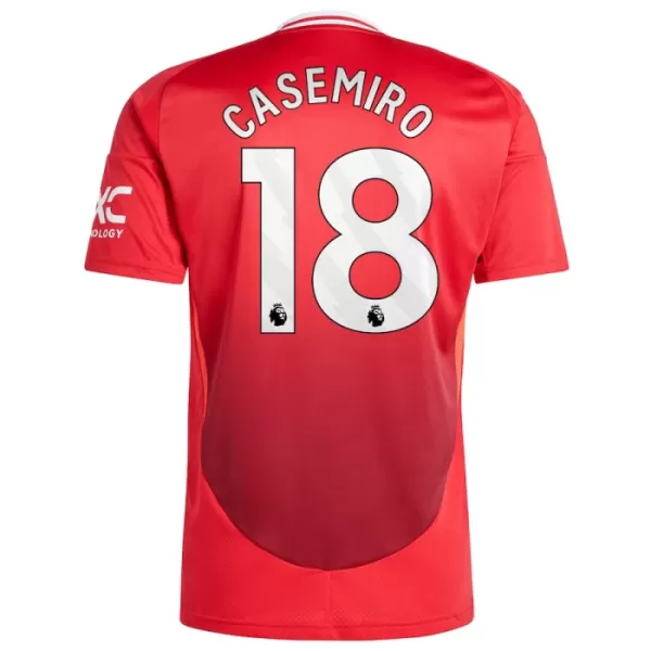 Manchester United Casemiro 18 Heimtrikot 24/25 für Kinder