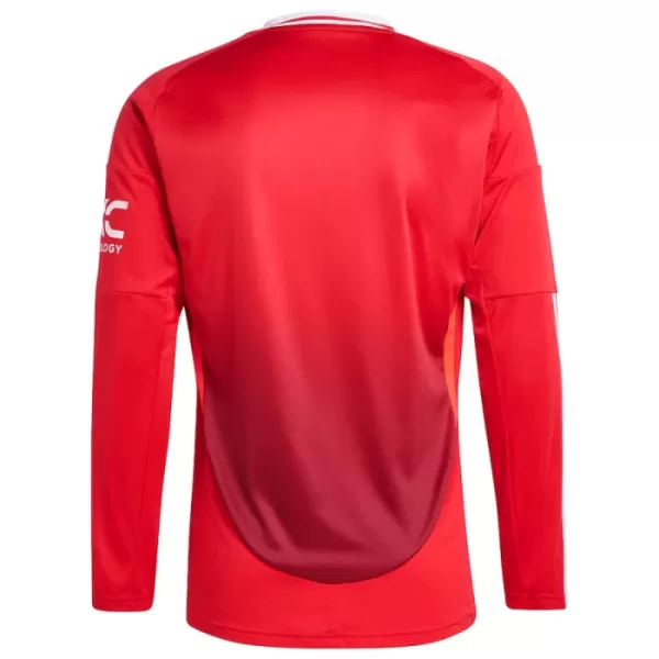 Manchester United Heimtrikot 24/25 Langarm für Herren