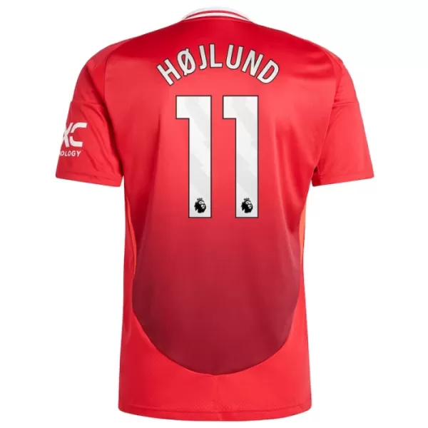 Manchester United Rasmus Højlund 11 Heimtrikot 24/25 für Herren