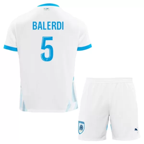 Olympique de Marseille Balerdi 5 Heimtrikot 24/25 für Kinder