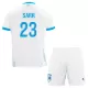 Olympique de Marseille Sarr 23 Heimtrikot 24/25 für Kinder