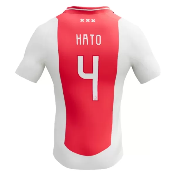 Ajax Amsterdam Jorrel Hato 4 Heimtrikot 24/25 für Herren