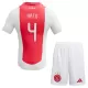 Ajax Amsterdam Jorrel Hato 4 Heimtrikot 24/25 für Kinder