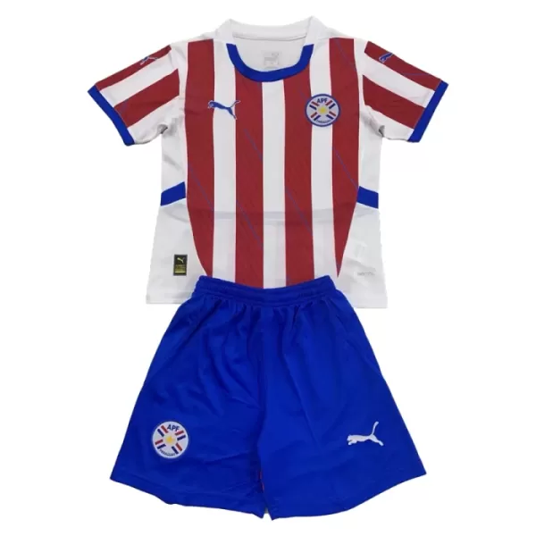 Paraguay Heimtrikot 2024 für Kinder