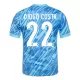 Portugal Diogo Costa 22 Torwart Trikot Euro 2024 für Herren Blau