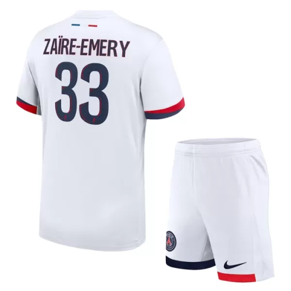 Paris Saint-Germain Zaire Emery 33 Auswärtstrikot 24/25 für Kinder