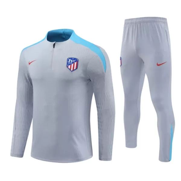 Atlético Madrid Trainingspullover-Set 24/25 für Herren Grau